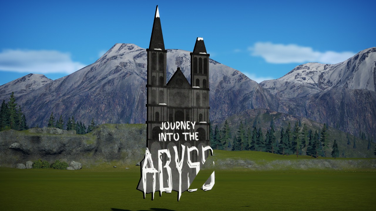 Journey into the Abyss Ride Sign preview