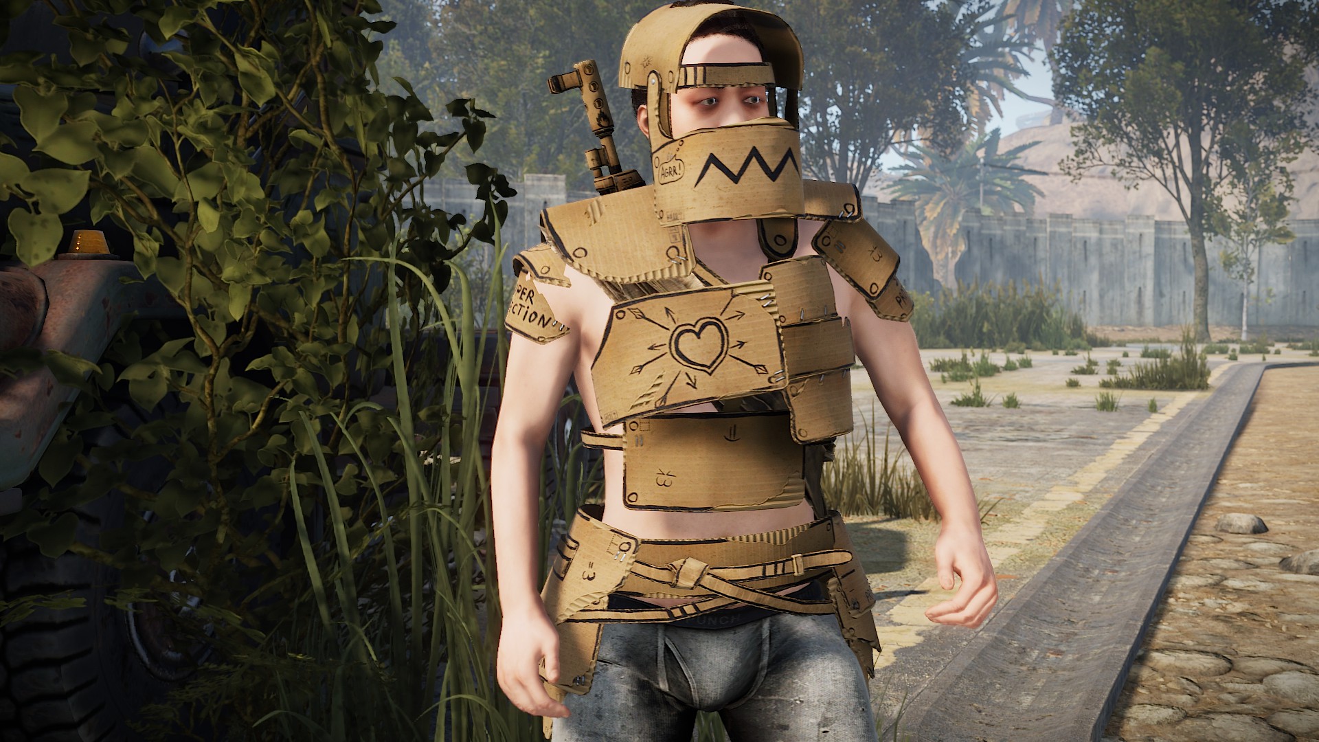 Cardboard Vest