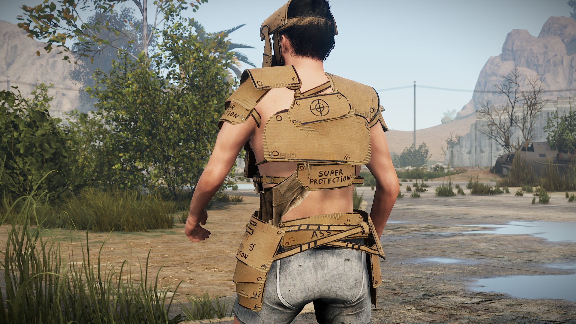 Cardboard Vest