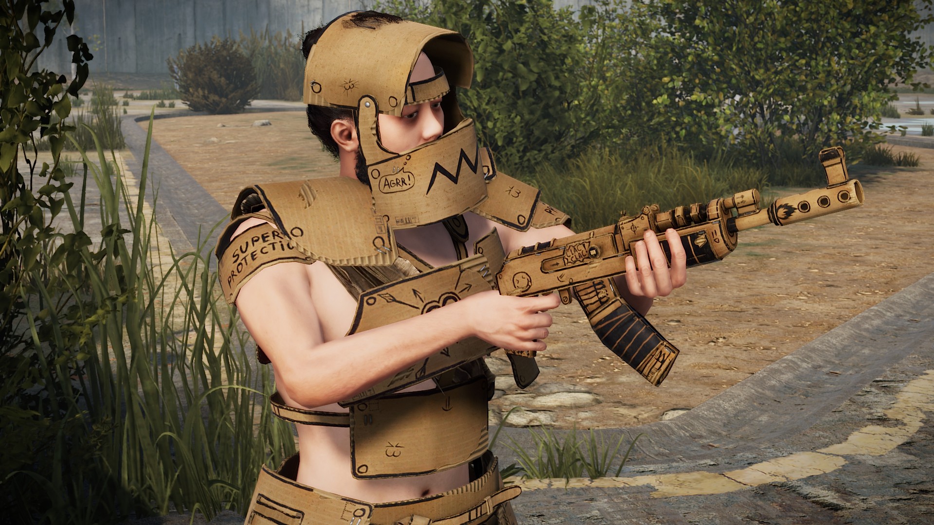Cardboard Vest