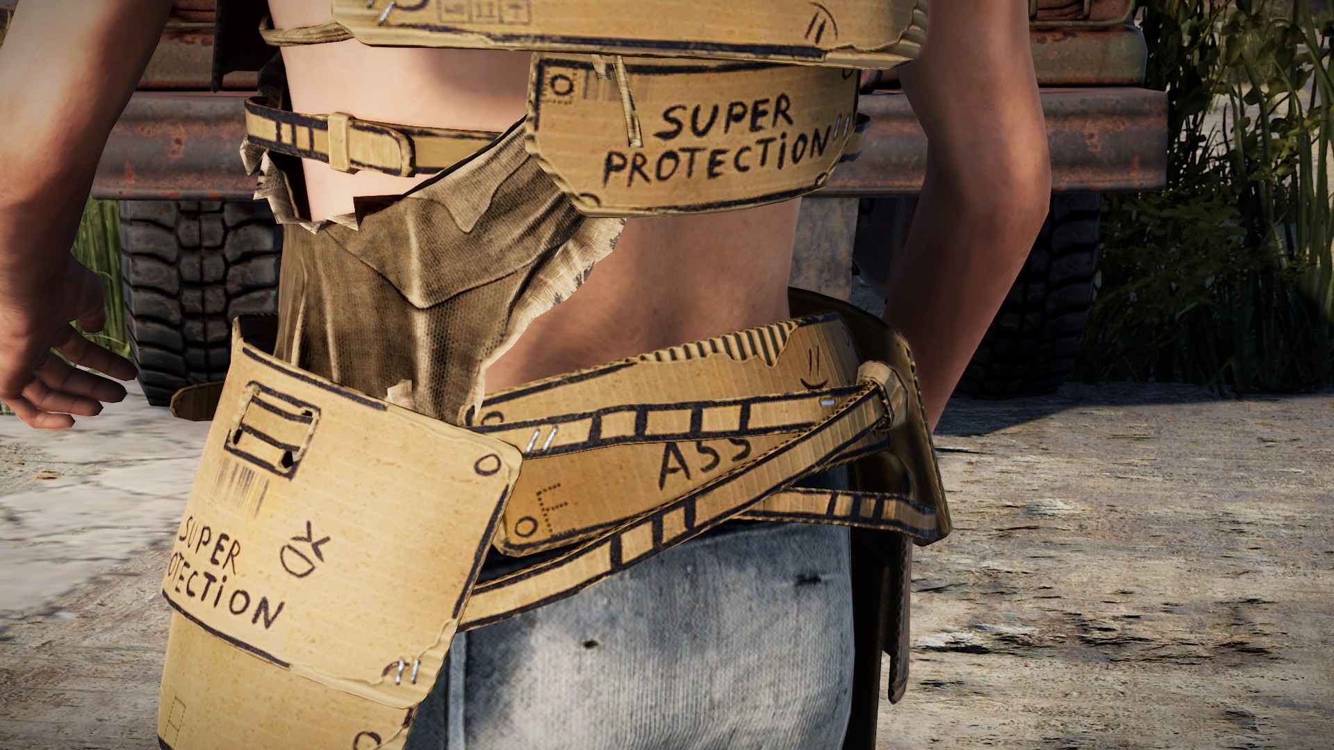 Cardboard Vest
