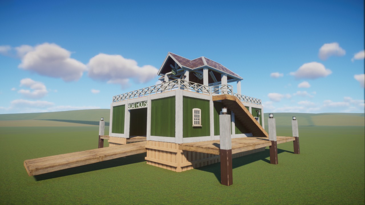 Boat house shelter