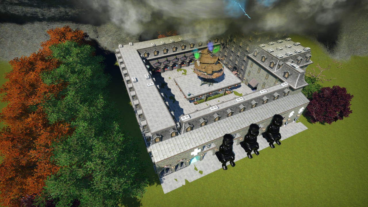 SPOOKY SQUARE ENTRANCE