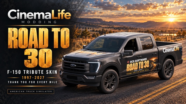 CinemaLife | Road to 30 - FREE F-150 Tribute Paint Job preview