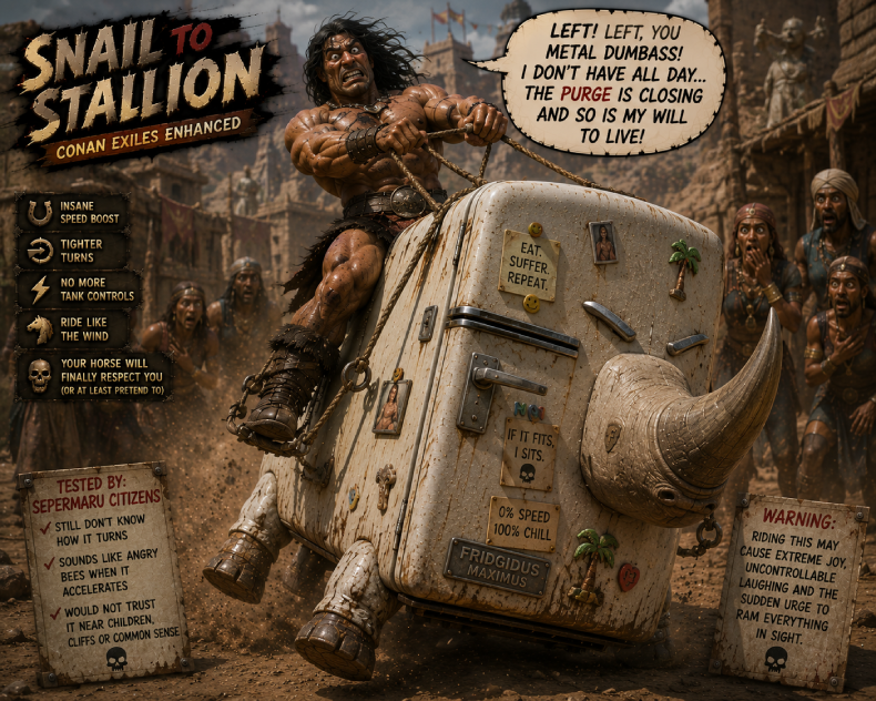 🐌 SNAIL TO STALLION 🐎 Responsive Mount Handling and Acceleration Overhaul