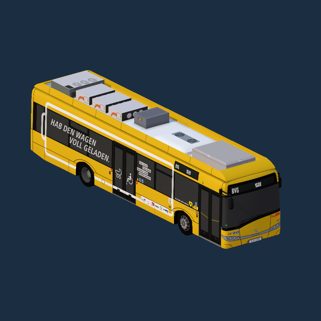 Solaris Urbino 12 electric - BVG (1688 alt - Hab den Wagen voll geladen.)