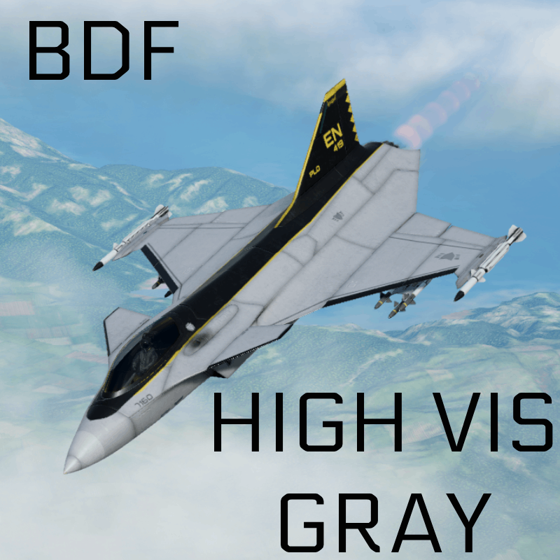 BDF Revoker High Vis Gray