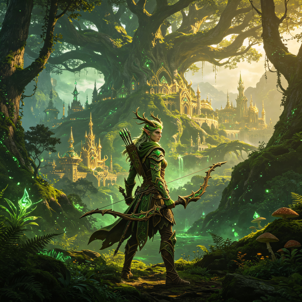 木精灵游侠扩展 / Wood Elf Ranger Expansion