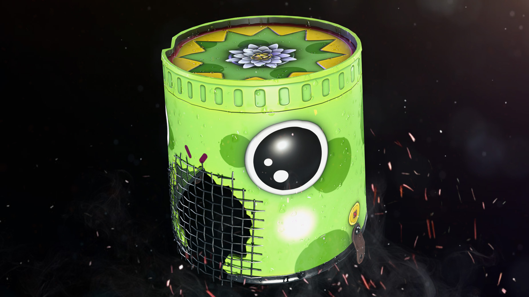 Frog Cosplay Bucket Helmet