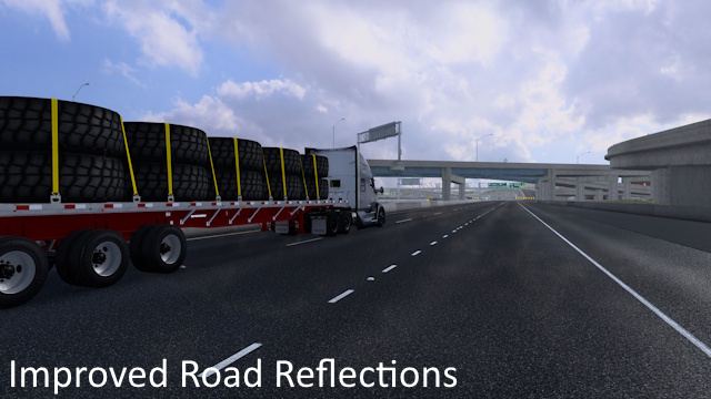 Improved Road Reflections ETS2