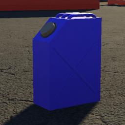 Simple Jerry Can (Kerosene/Blue)