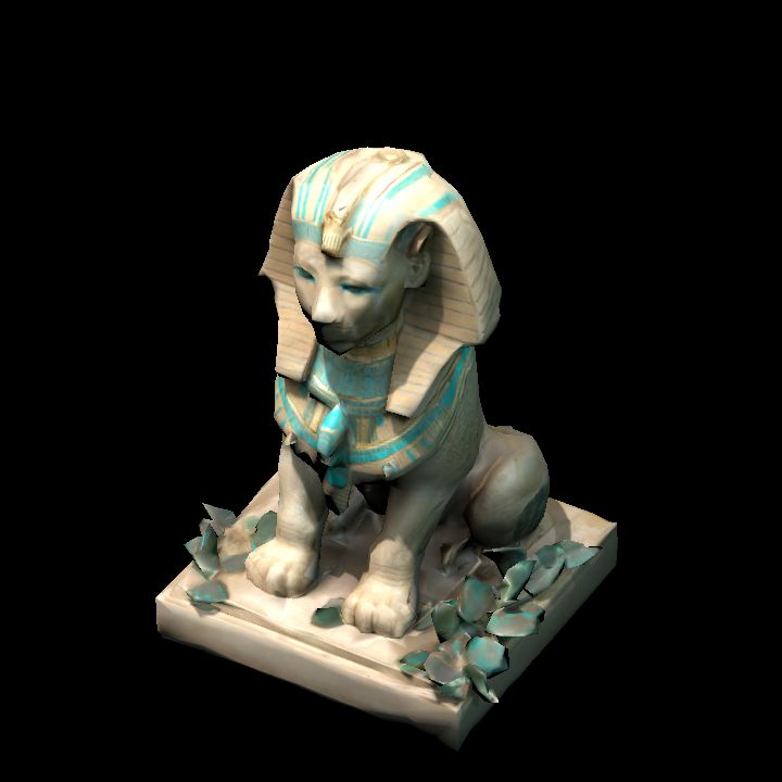 Sphinx Guardian Left Eye