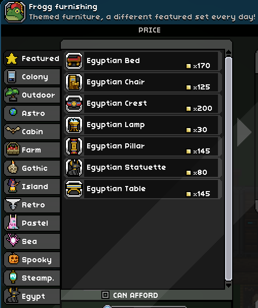 Vanilla Tabs for Many Frogs