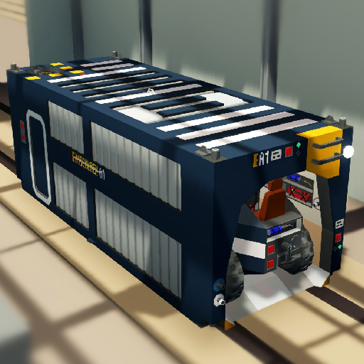 Arctic Garage Container with Winterhaft Tractor by EINSCHLAG
