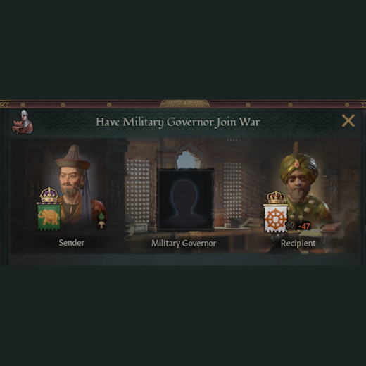 Border War Aid for Administrative Realms