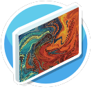 Abstract canvas 3