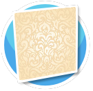 Fancy tan wallpaper