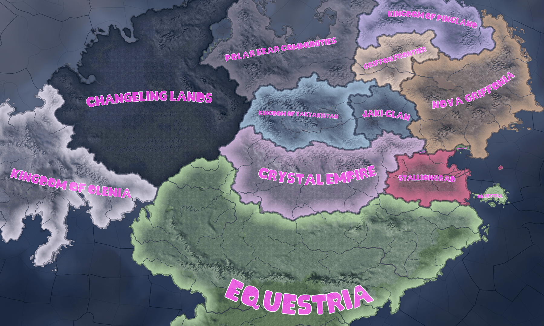 Equestria At War Font
