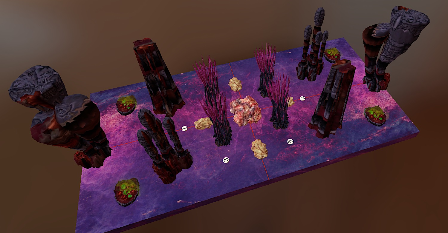 Mind room of the Bio Ship