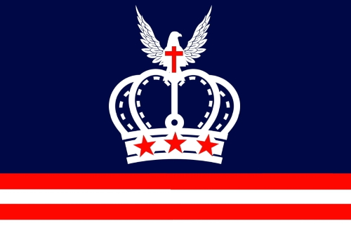 Neutral USA Monarchist Flag