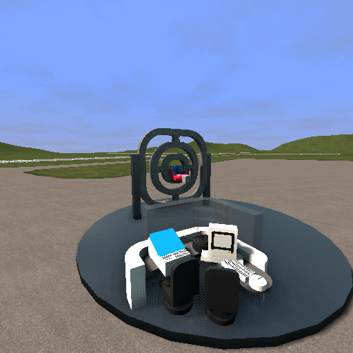 Astronaut gyroscope trainer