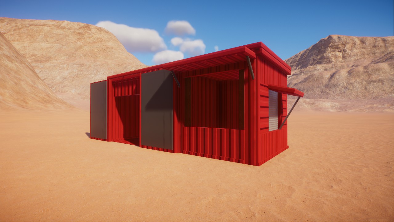 Container Shop Shell