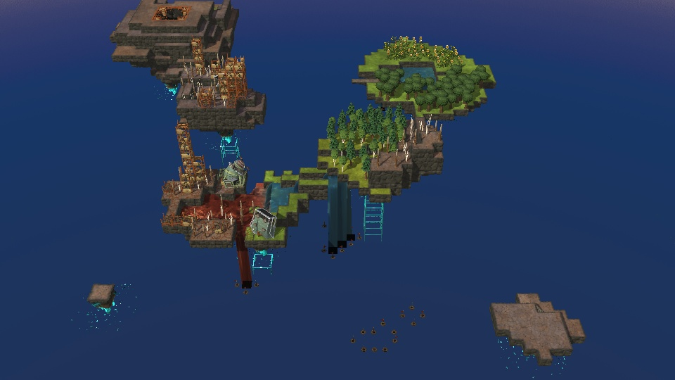 Floating Islands showcase
