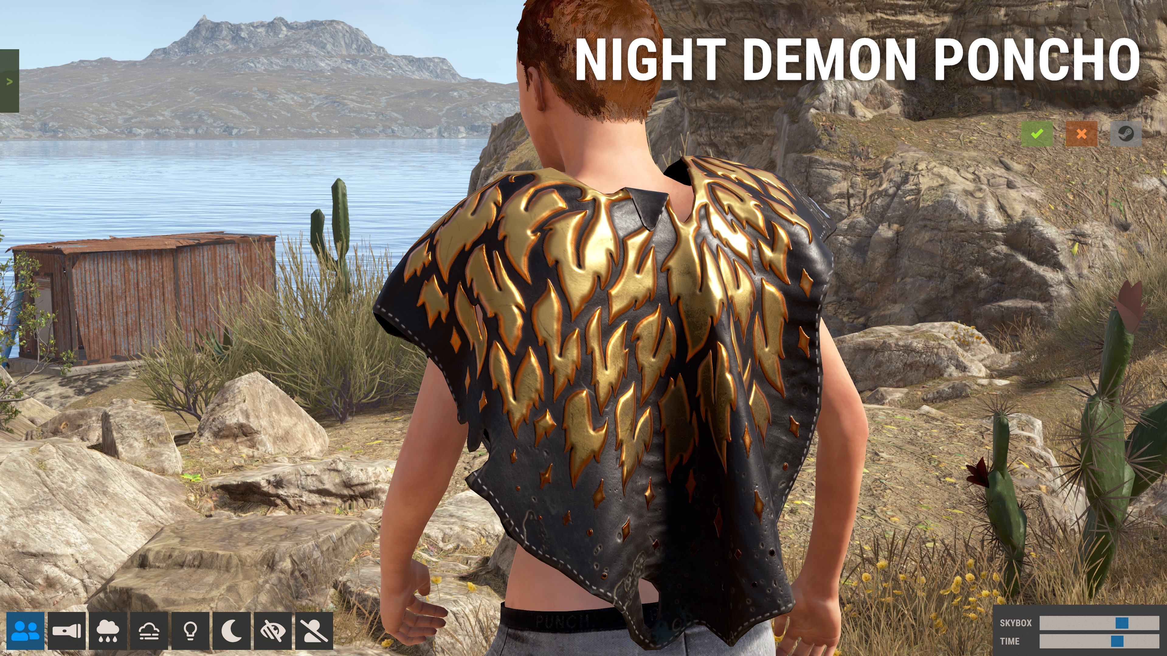 Night Demon Poncho thumbnail 3