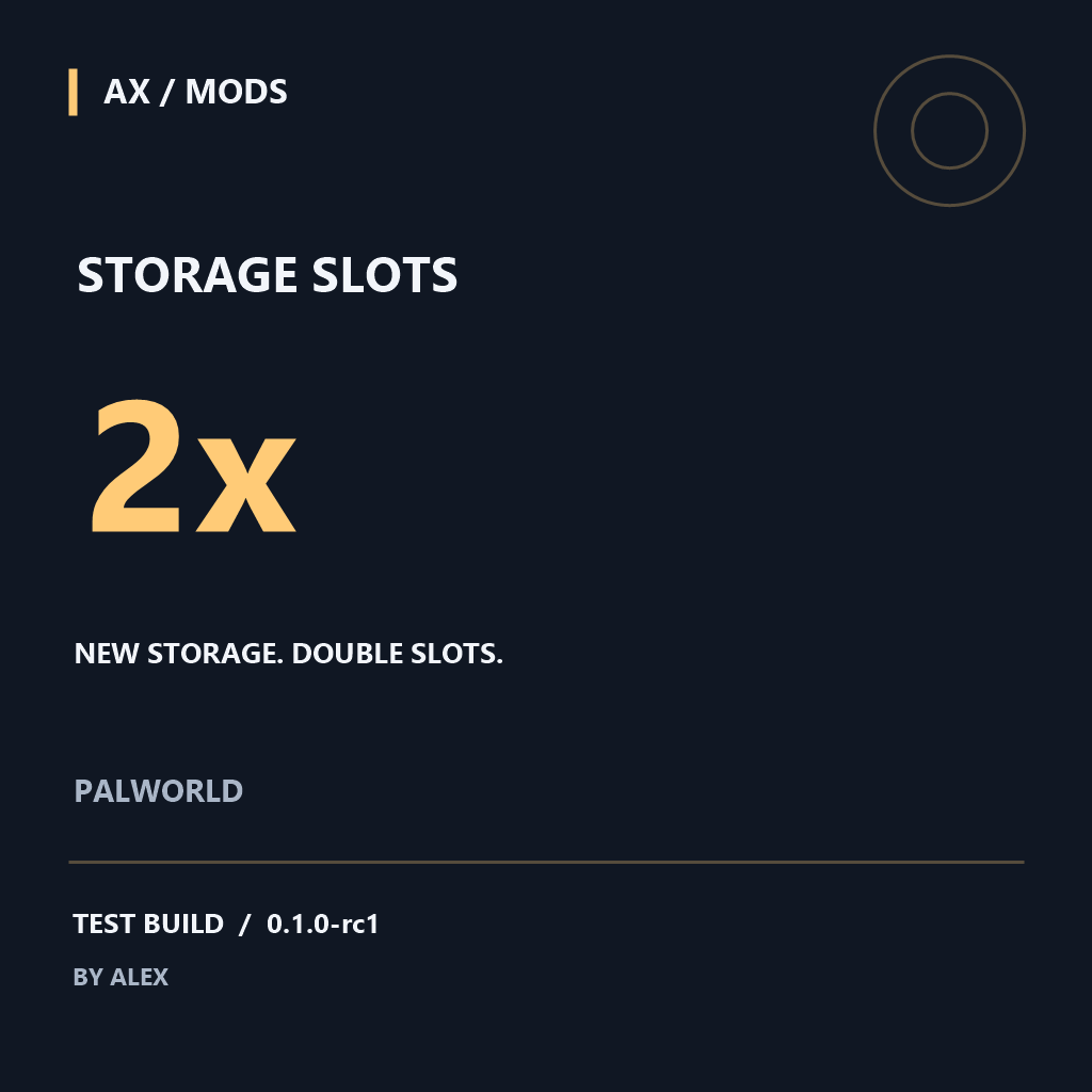 Storage & Feed Box Creation Capacity ×2