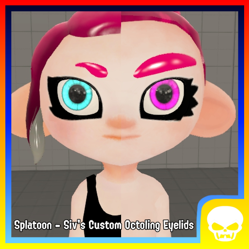 Splatoon - Siv's Custom Octoling Eyelids