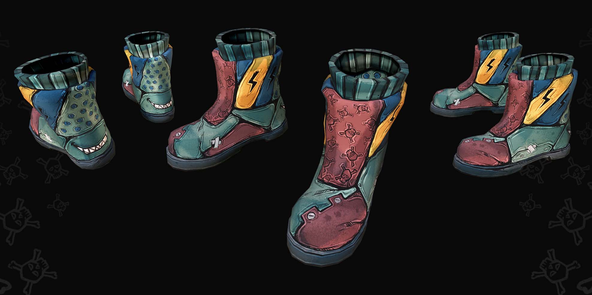 Cel Shading Boots