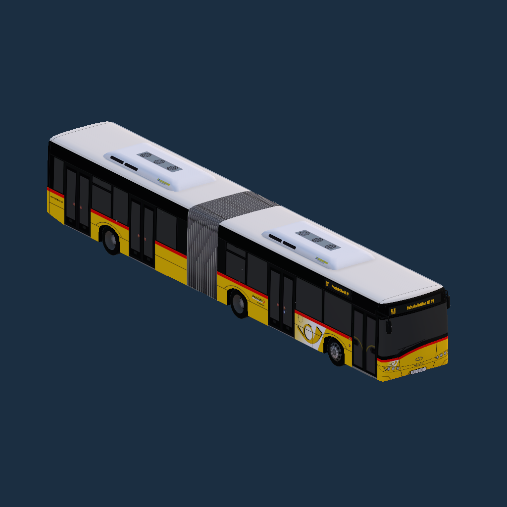 Postauto Schweiz - Solaris Urbino 18 III 4 Türer