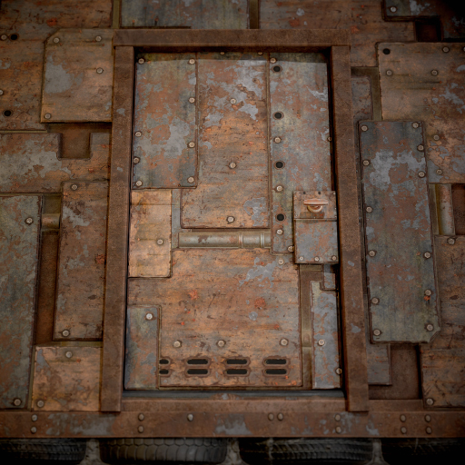 Scrap King Metal Door