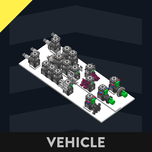 Prefab 5x5 Modular Engine Modules