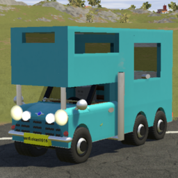 Tiny Copper Pick-up  MK1 (Camper blue)