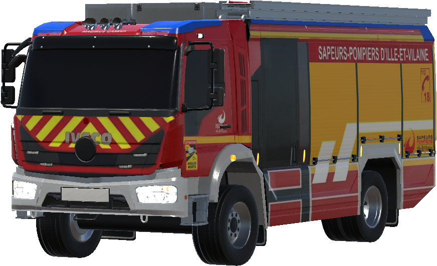 Sapeurs-Pompiers SDIS 35 France