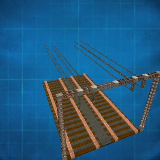 VIKY40CESKYSTAT TRAIN TRACK WITH GUIDANCE