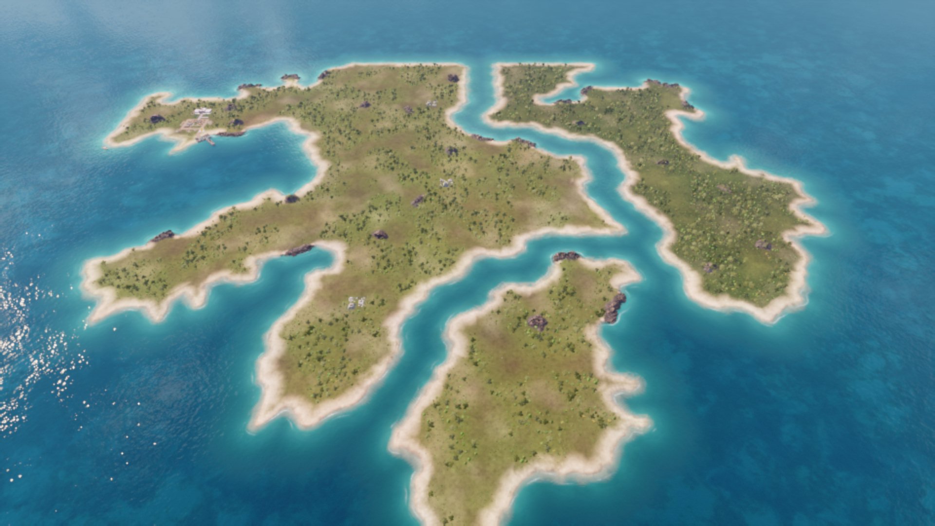 Huge, Rich Semi-Tropical Islands