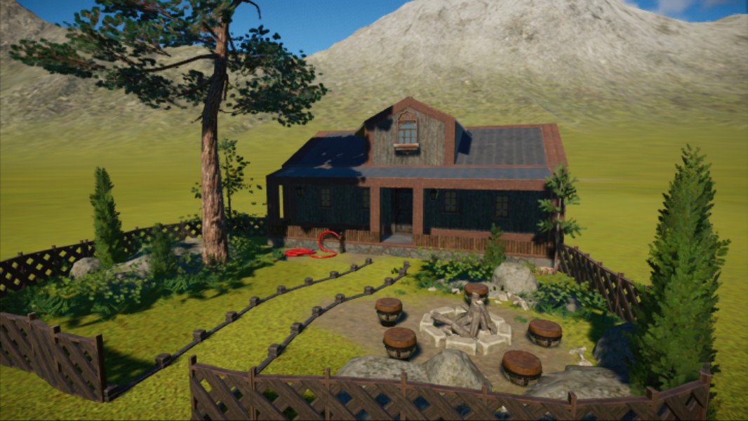Cute Chalet House preview