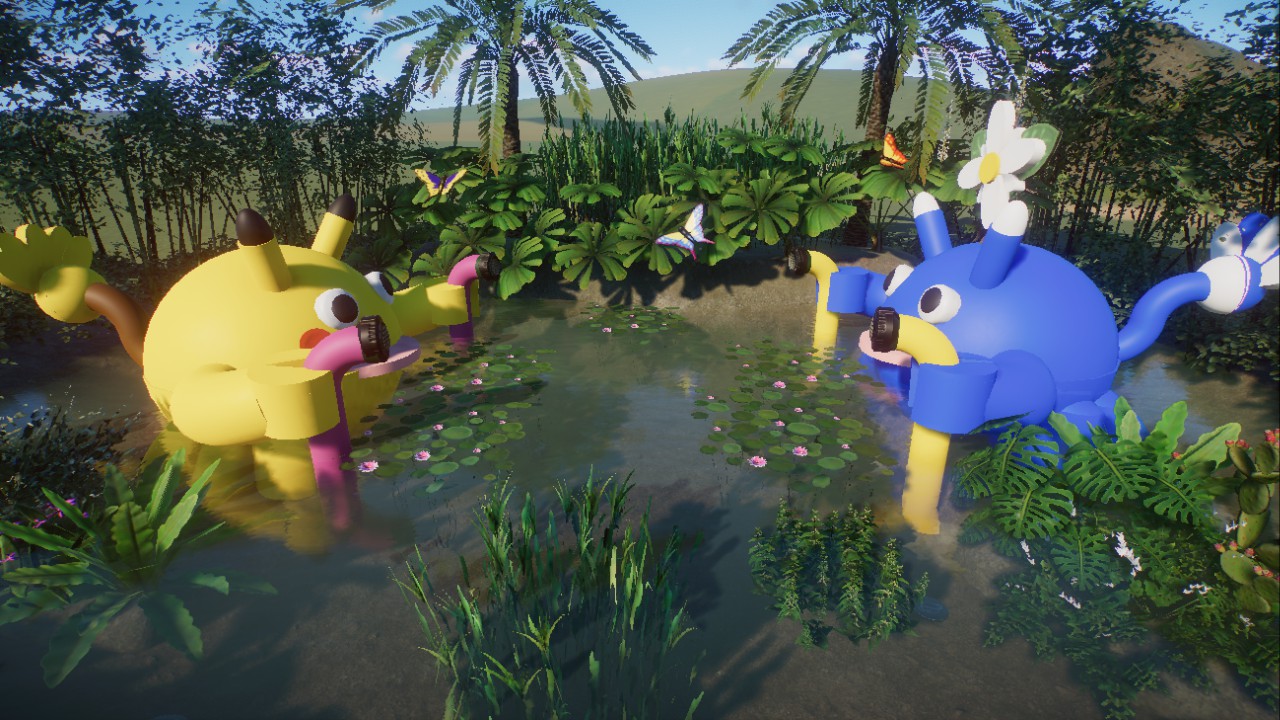 Funny fountain