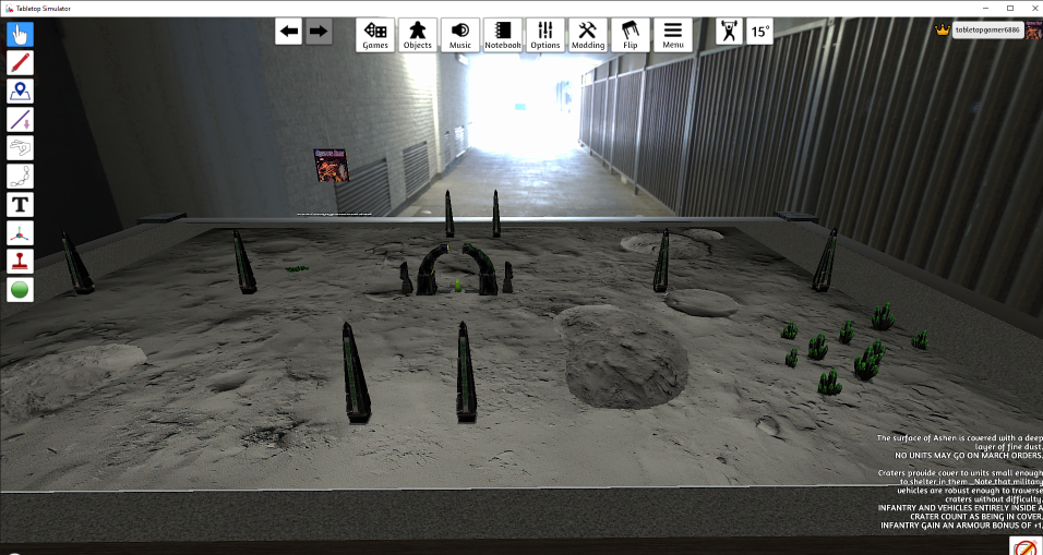 Epic 6mm sci-fi map: Ashen - Dead World