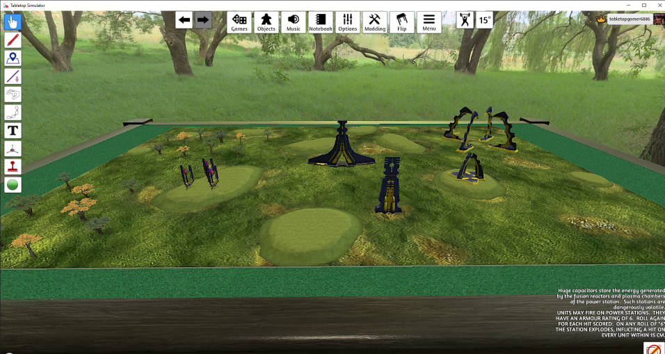 Epic 6mm sci-fi map: Augury - Maiden World
