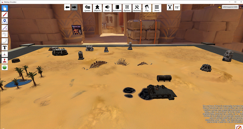 Epic 6mm sci-fi map: Dune - Frontier World