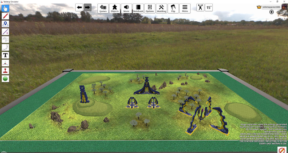 Epic 6mm sci-fi map: Iris - Exodite World
