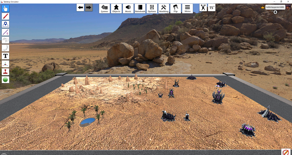 Epic 6mm sci-fi map: Janus - Frontier World