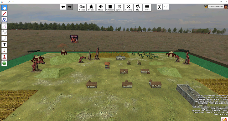 Epic 6mm sci-fi map: Kulth - Agri-World