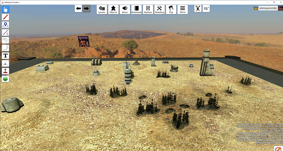 Epic 6mm sci-fi map: Letum - Frontier World