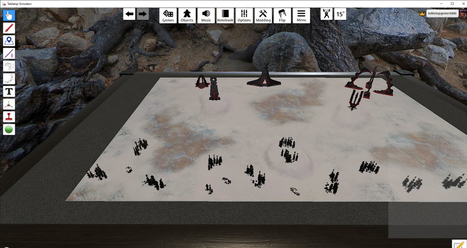 Epic 6mm sci-fi map: Lukius - Maiden World