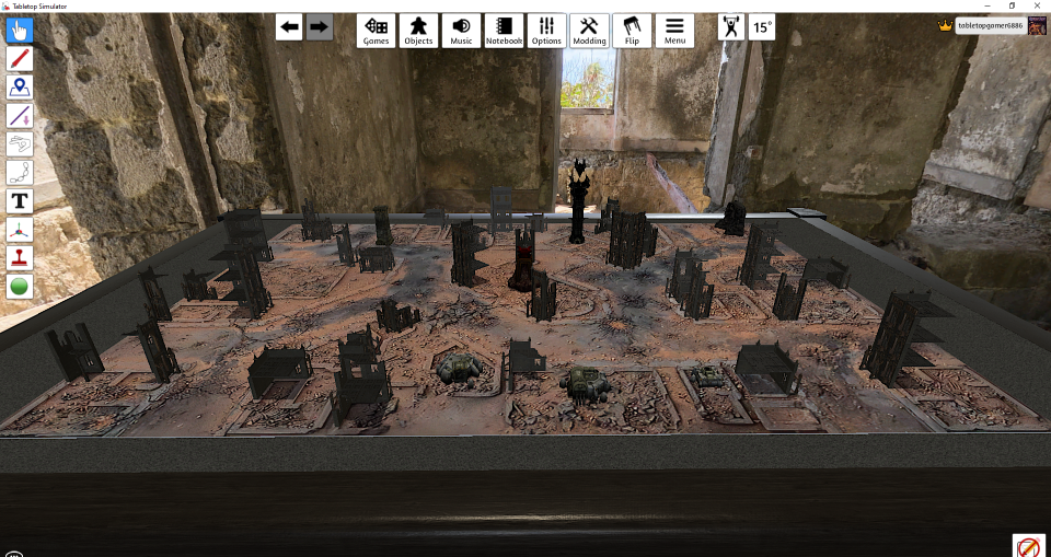 Epic 6mm sci-fi map: Maesa - War World