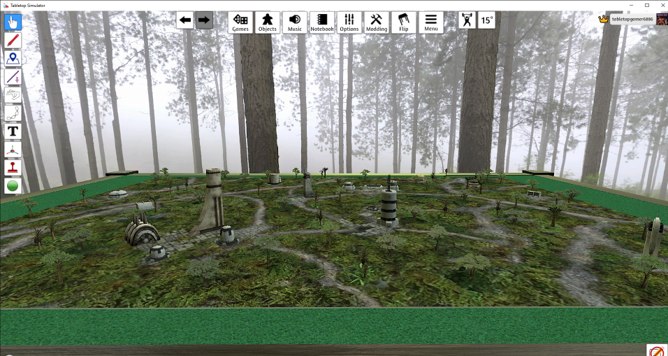 Epic 6mm sci-fi map: Melqart - Feral World